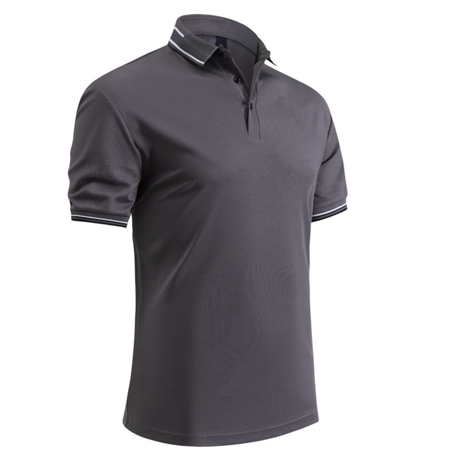 Camisa a rayas slim fit para hombre: prenda informal de negocios, tejido transpirable para primavera/verano/otoño, estampado elegante y sofisticado